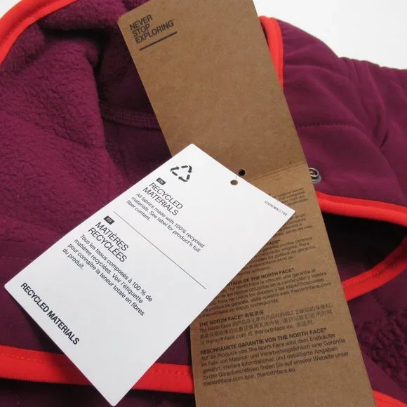 The North Face Cragmont Craigmont Fleece Jacket Deep Purple XL - Picture 11 of 12